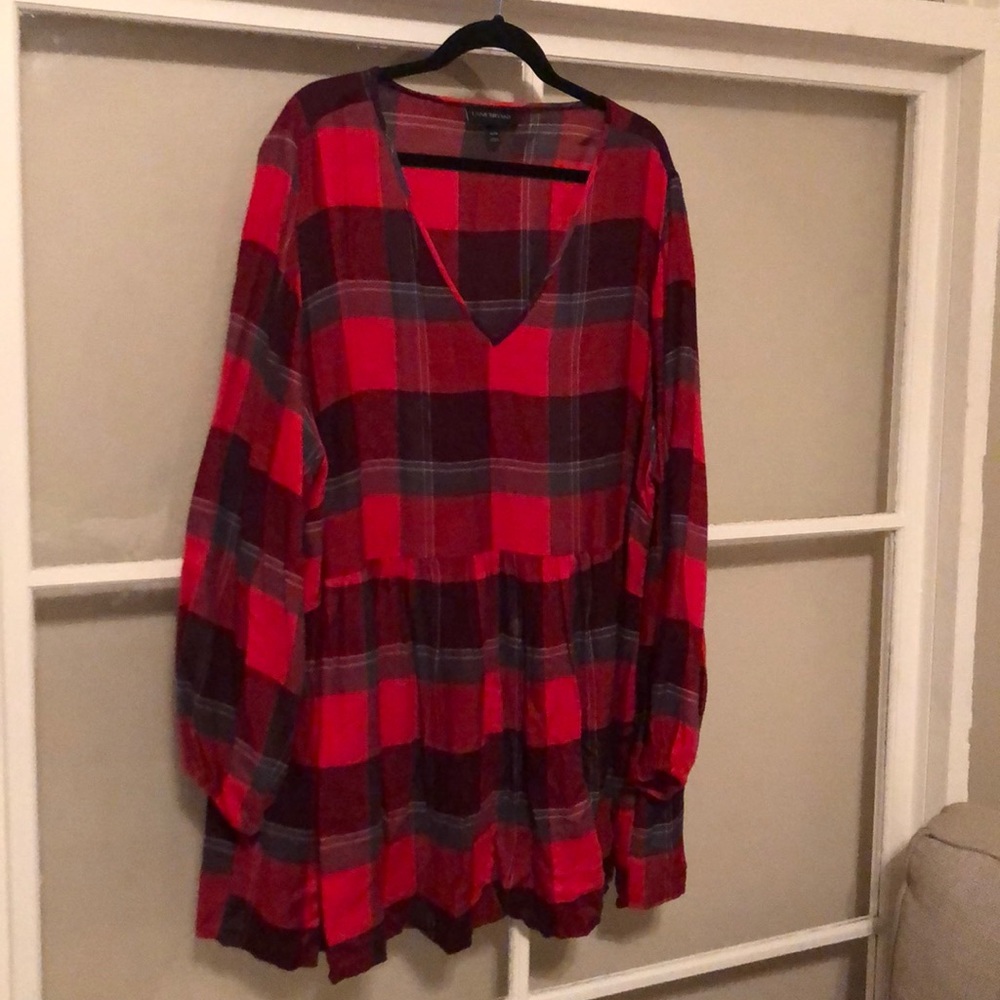 Plaid Tunic
